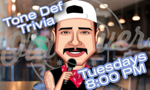 Trivia Night Tuesday • Burger Night • $5 House Tequila